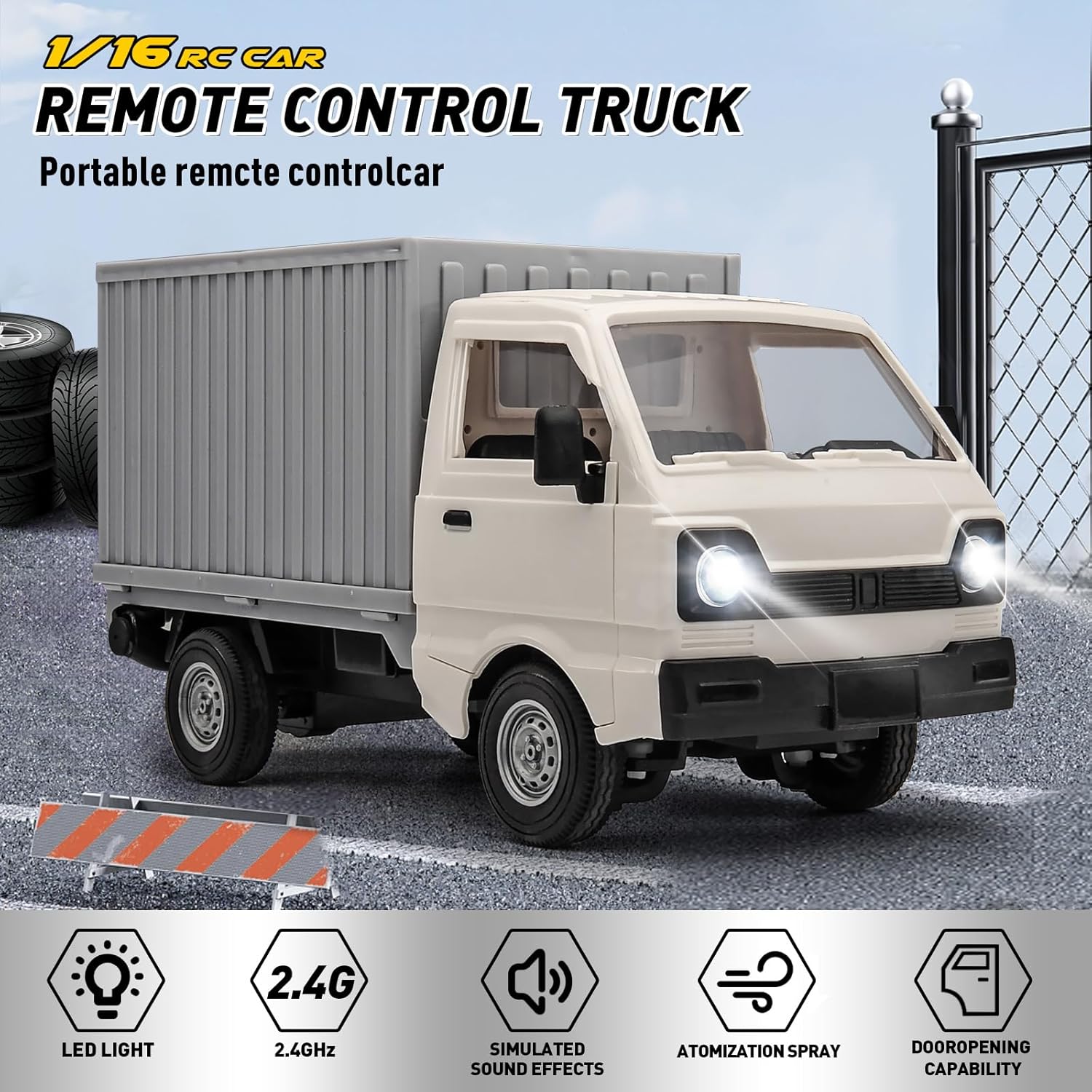 Rc Hobby France - Caminhão RC KF21 1:16 2.4GHZ, Carro
