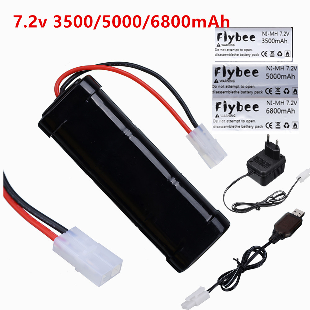 Rc Hobby Hub - Nova Bateria NiMH 7.2V 5000/6800mAh para
