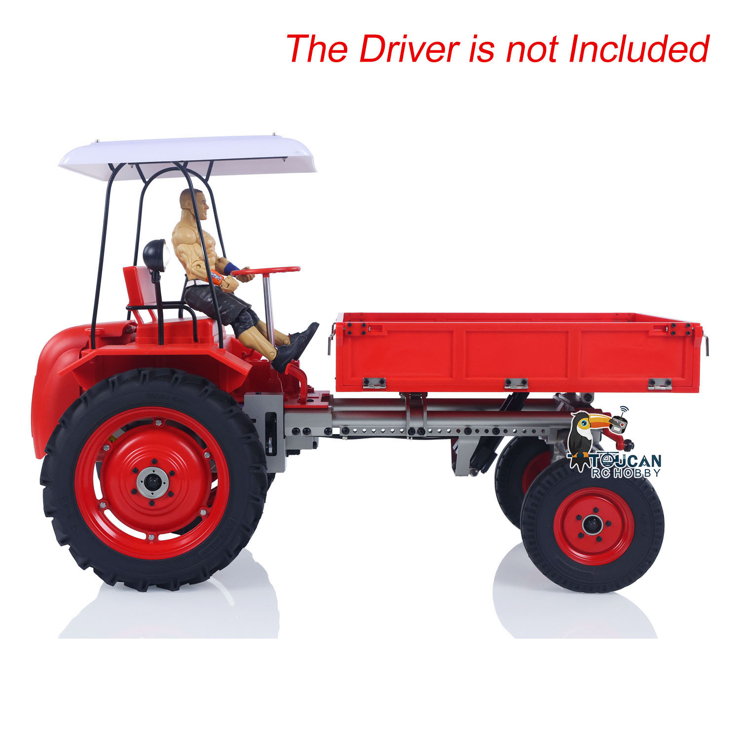 Rc Hobby Farm - 1/10 rc carro trator agrícola 4x2