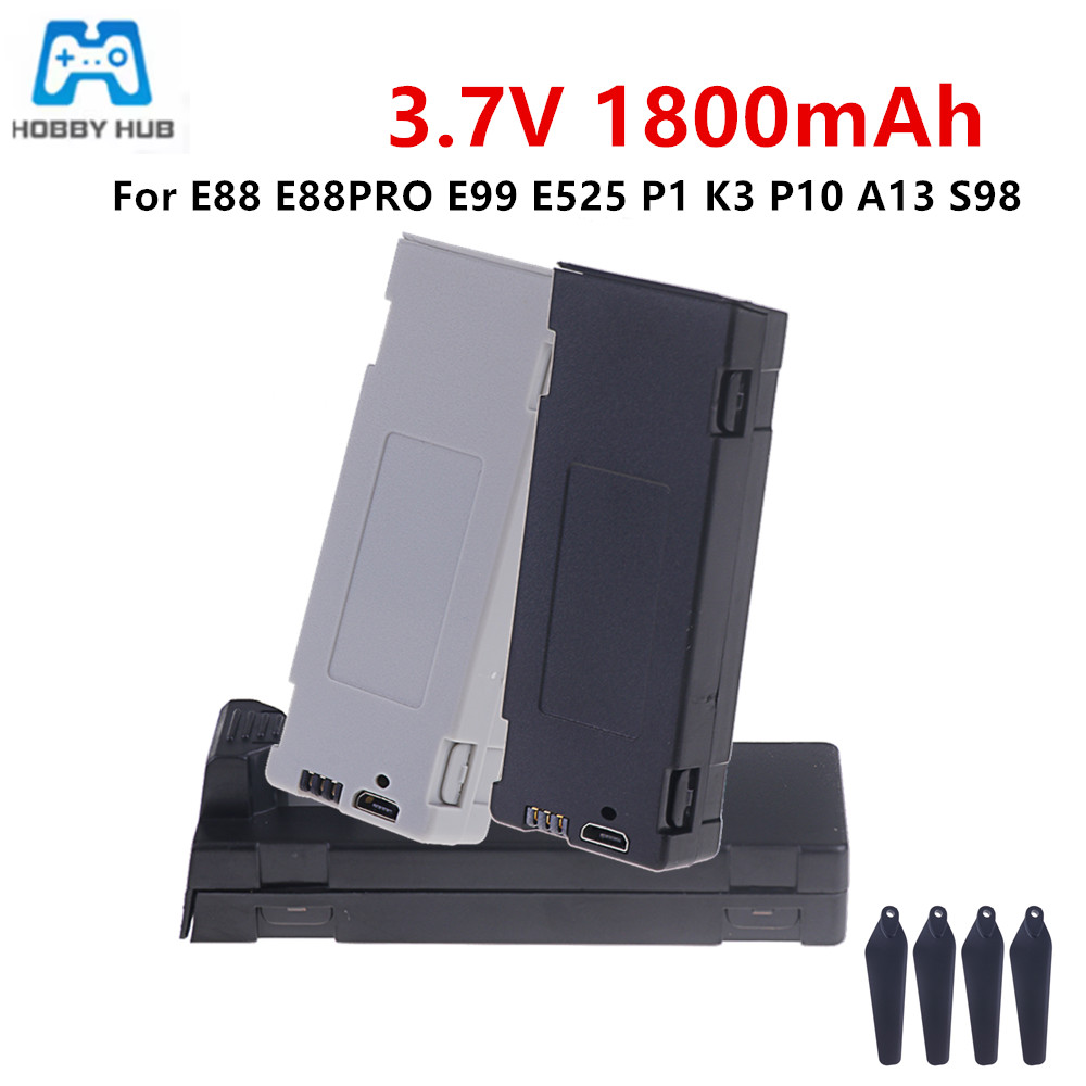 Rc Hobby Charger - Para e88 bateria recarregável 3.7v 1800mah