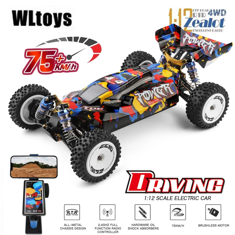 Rc Hobby France - WLtoys 124017 124007 75 km/h rtr