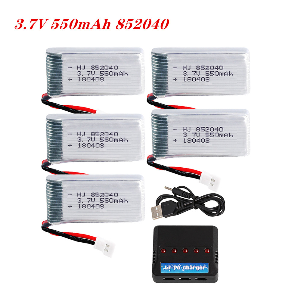 Rc Hobby Charger - Bateria Lipo 3.7V 550mAh 25C 852040