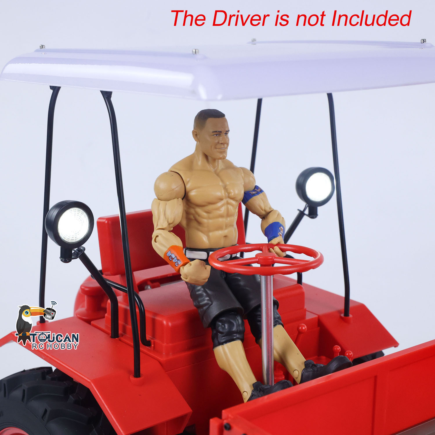 Rc Hobby Farm - 1/10 rc trator agrícola donkey t16