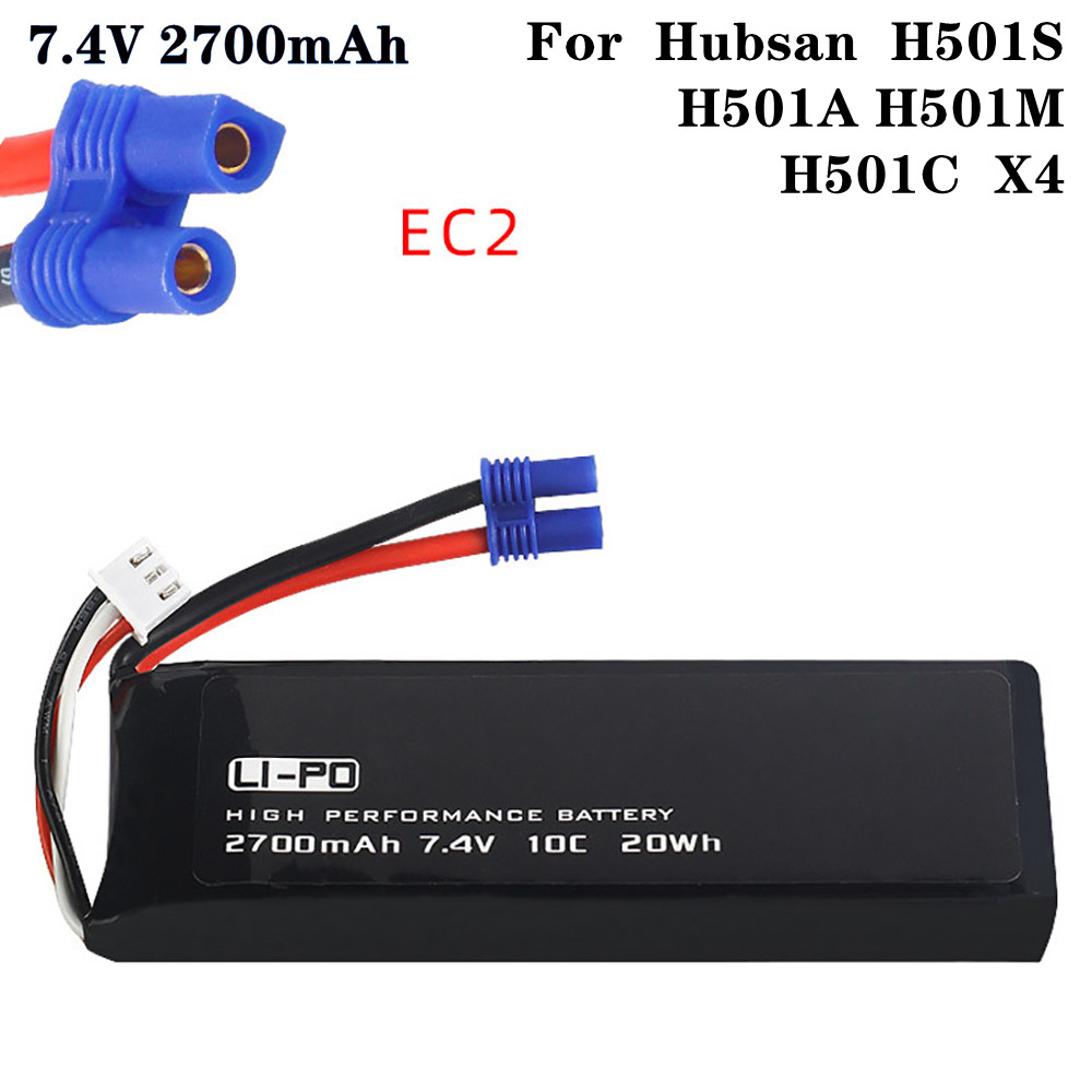 Rc Hobby Hub - Bateria original 7.4v 2700mah 10c para
