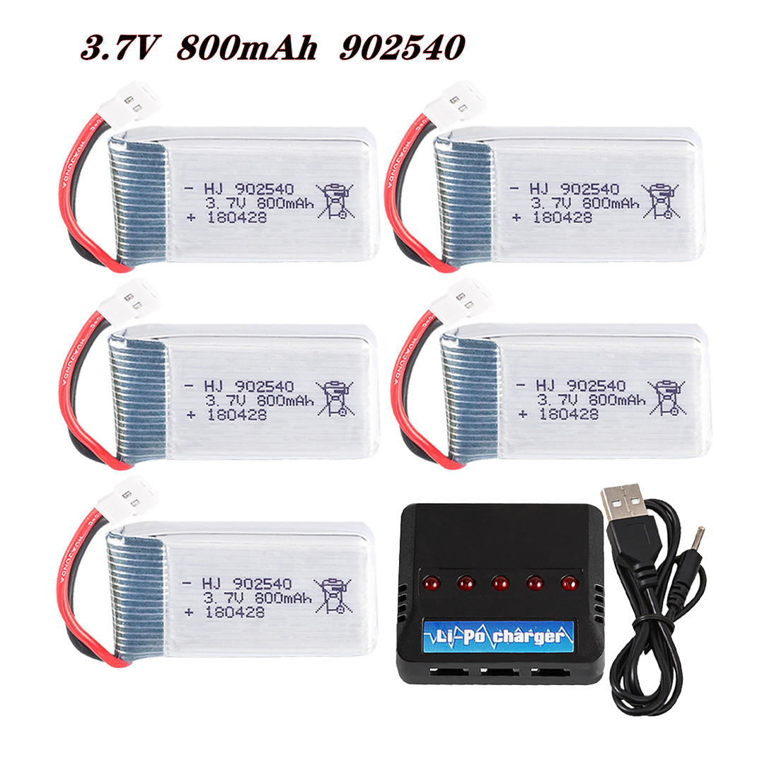 Rc Hobby Hub - Bateria lipo 3.7v 800mah 902540 25c