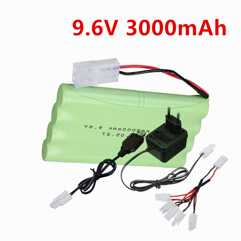 Rc Hobby Charger - Bateria NiMH de 9,6V 3000mah ou