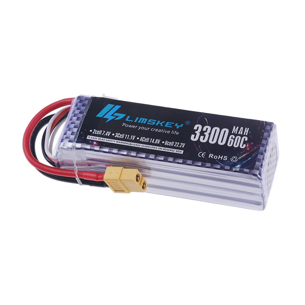 Bateria LiPo 4S 14.8V 3300mAh  - Rc Hobby Hub avaliação e preço