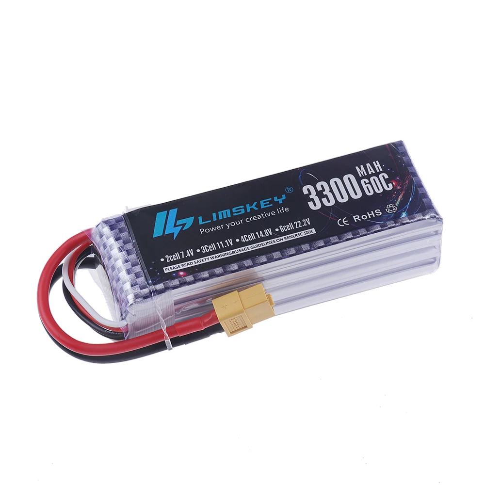Bateria LiPo 4S 14.8V 3300mAh  - Rc Hobby Hub avaliação e preço