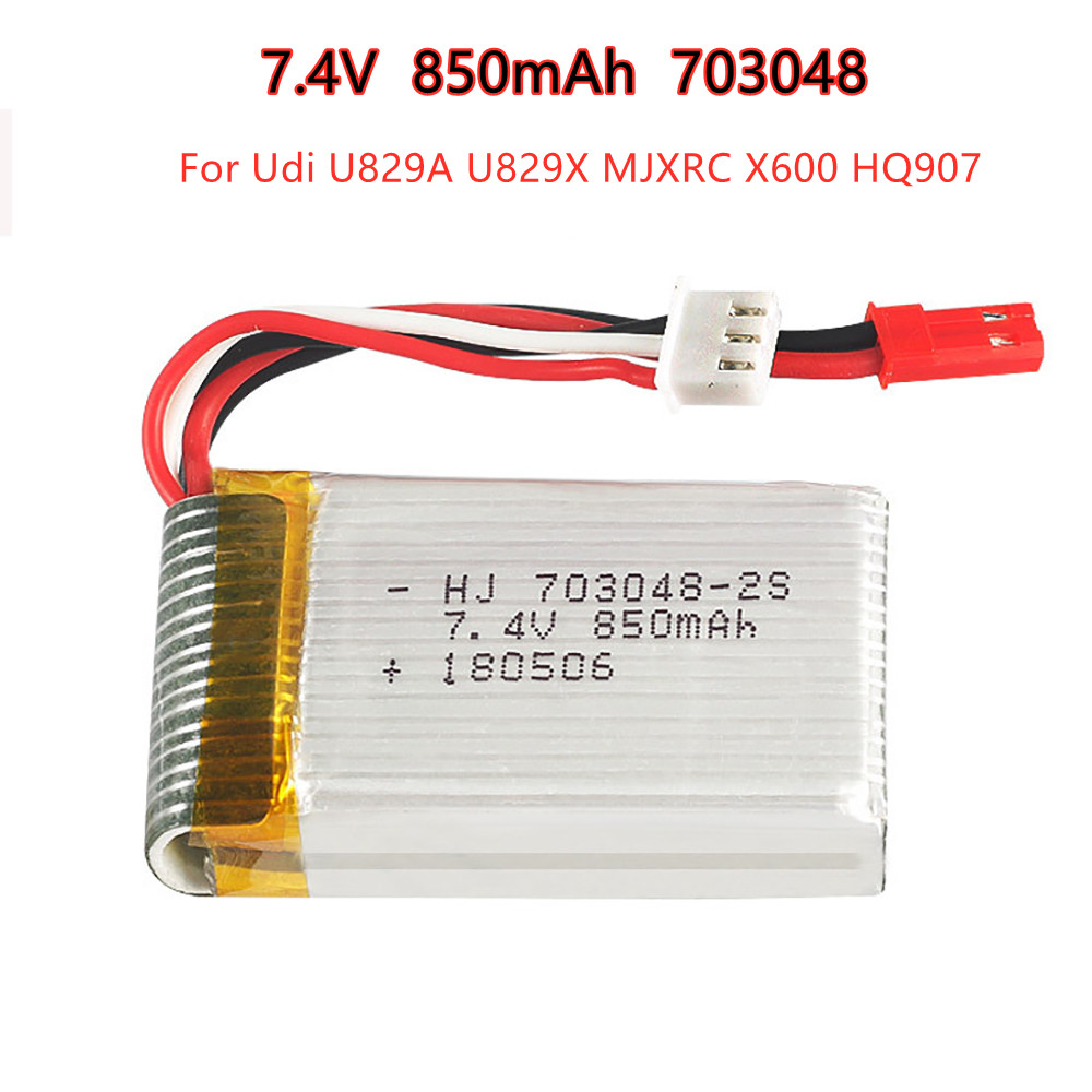 1-5 unidades 2s 7,4V 850mAh 70 - Rc Hobby Hub avaliação e preço