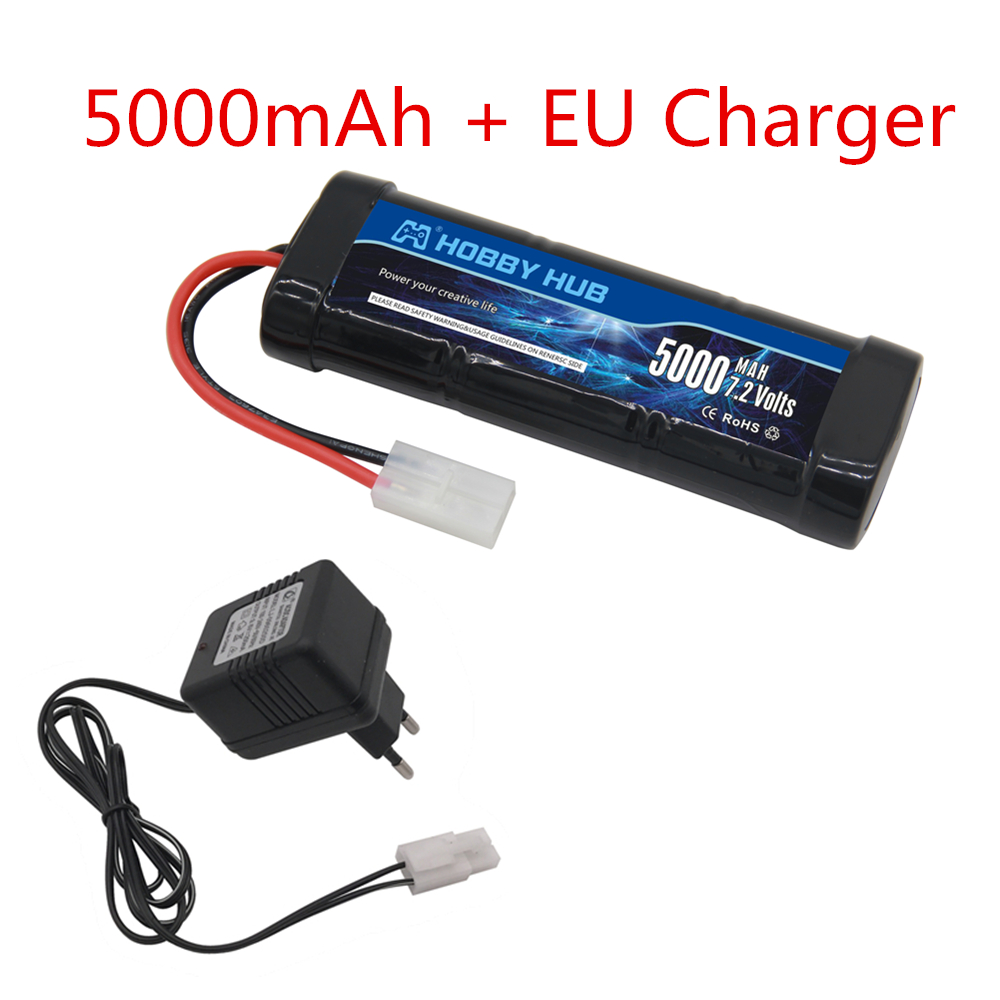 Pacote de bateria ni-mh 7.2v 5 - Rc Hobby Charger avaliação e preço
