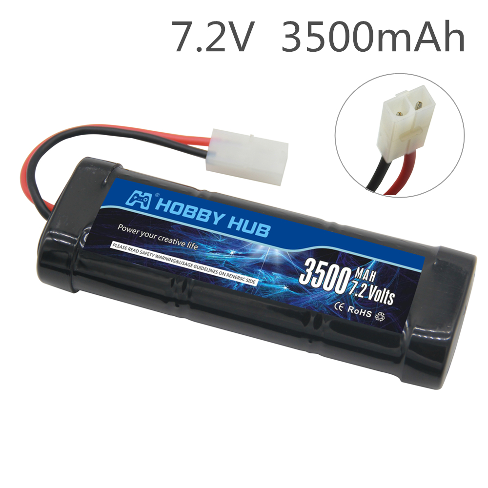 Pacote de bateria ni-mh 7.2v 5 - Rc Hobby Charger avaliação e preço