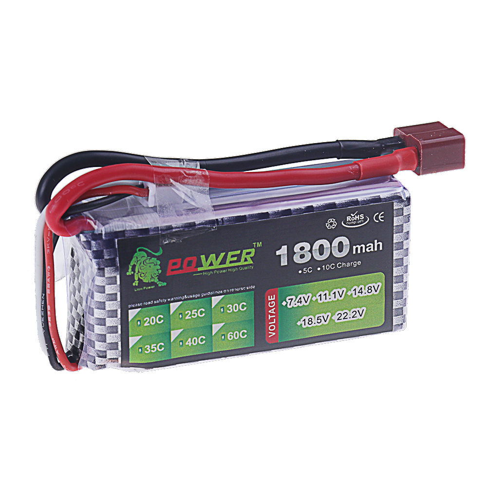 Bateria lipo 3s 11.1v deans t/ - Rc Hobby Hub avaliação e preço