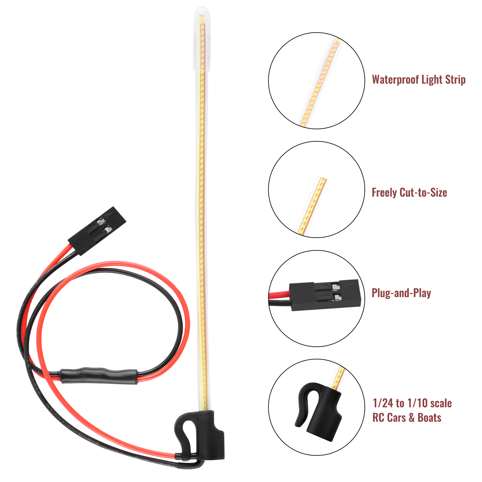 ModRax 2PCS Luzes LED para Ant - Rc Hobby France avaliação e preço