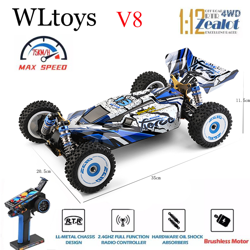 WLtoys 124017 124007   75 km/h - Rc Hobby France avaliação e preço