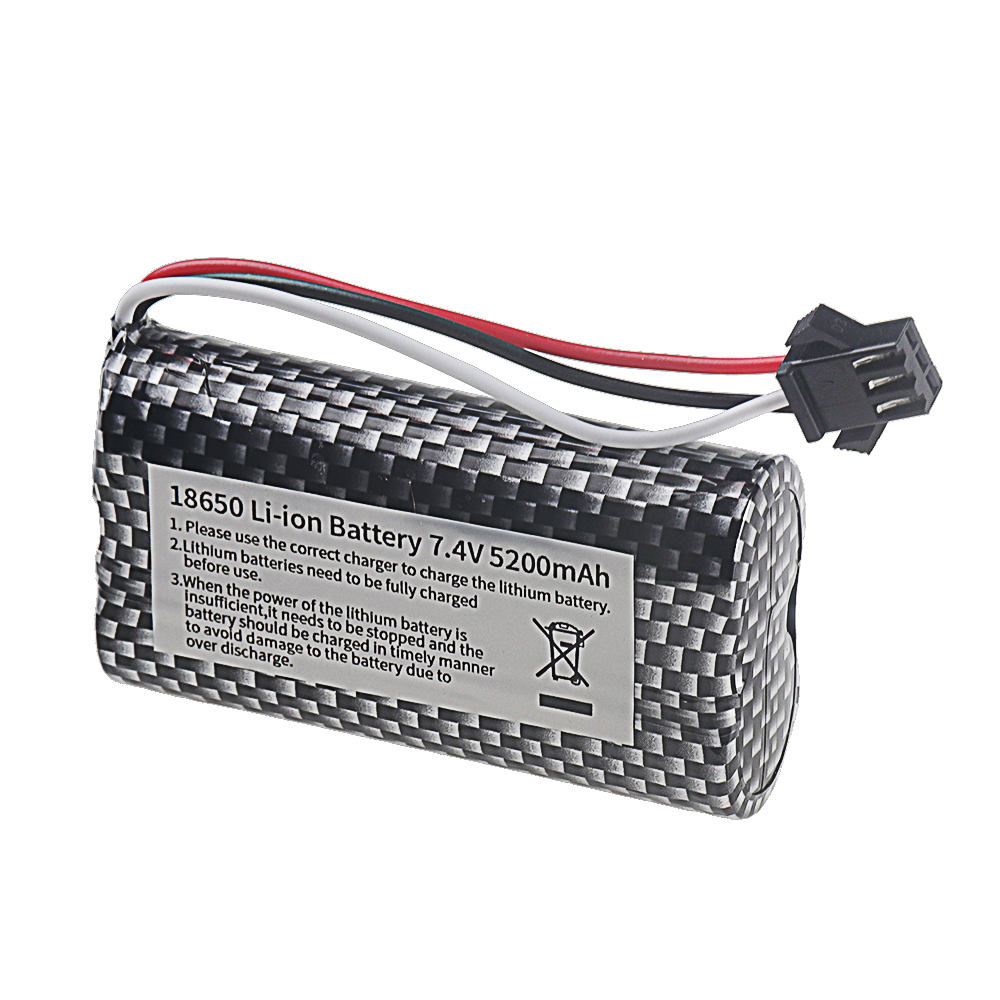 18650 li-ion 7.4v 5200mah bate - Rc Hobby Charger avaliação e preço