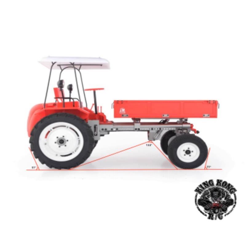 Trator de Fazenda RC Kingkong  - Rc Hobby Farm avaliação e preço