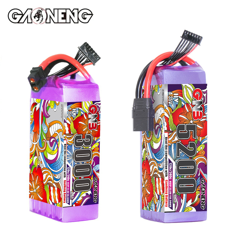 Bateria lipo gnb 6s 22.8v 3000 - Fpv Racing Quadcopter avaliação e preço