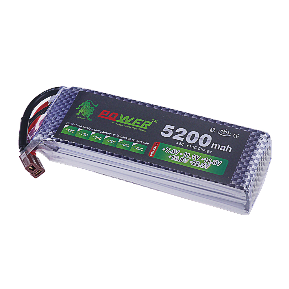 Bateria lipo 3s 11.1v 5200mah  - Rc Hobby Hub avaliação e preço