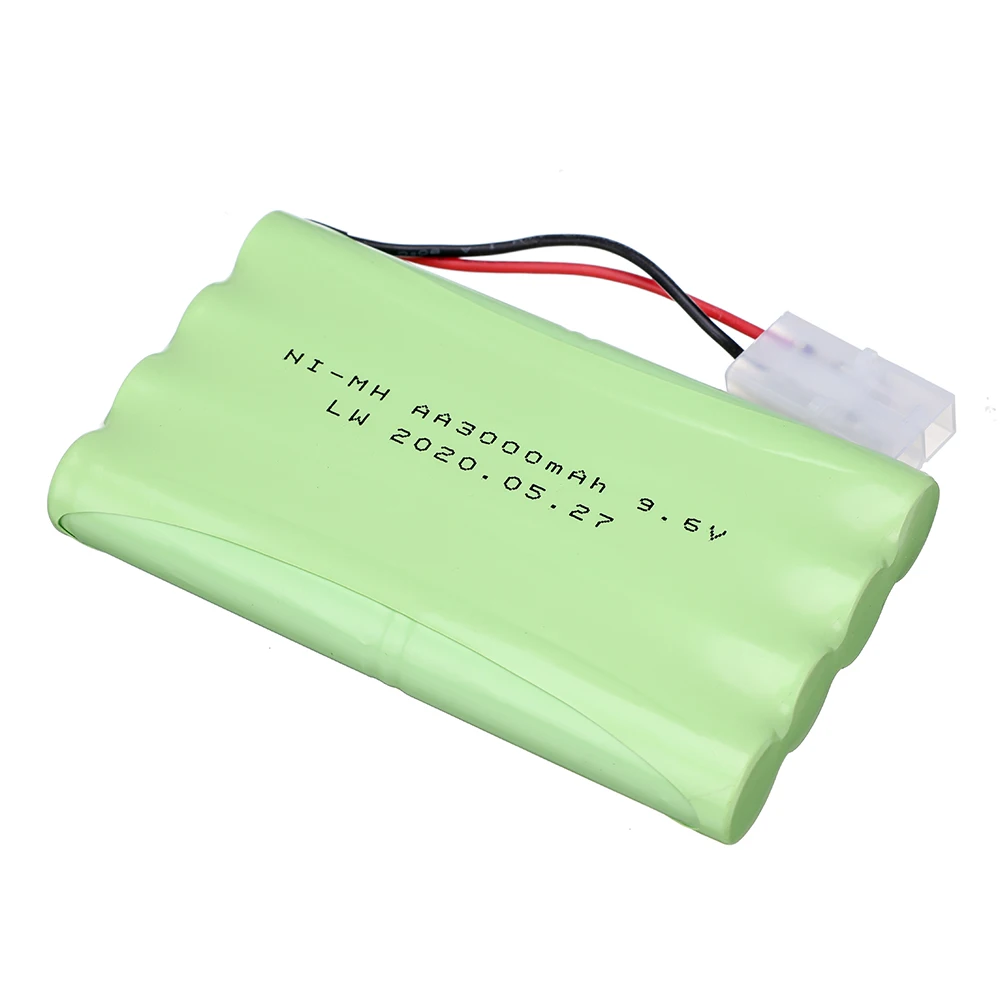 Bateria NiMH de 9,6V 3000mah o - Rc Hobby Charger avaliação e preço