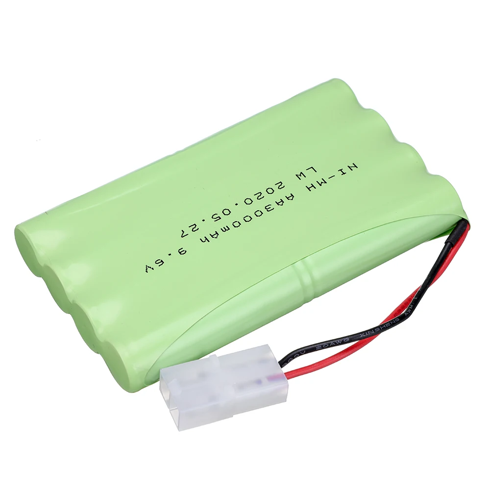 Bateria NiMH de 9,6V 3000mah o - Rc Hobby Charger avaliação e preço
